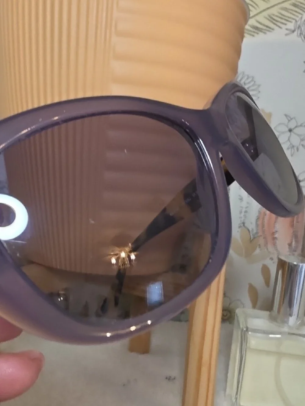 Ralph Lauren Lavender-Purple Oversized Women's Sunglasses